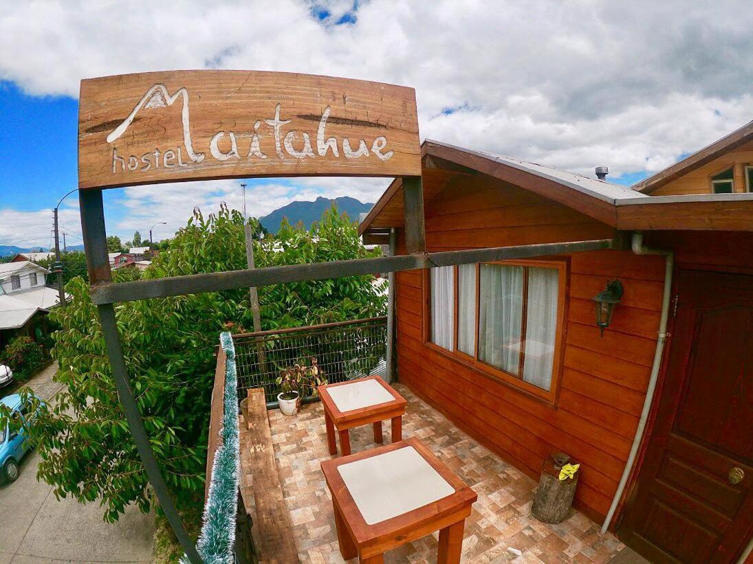 Hostal Maitahue Pucón Zewnętrze zdjęcie